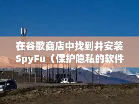 在谷歌商店中找到并安装SpyFu(保护隐私的软件)的步骤如下 在谷歌商店中找到并安装SpyFu(保护隐私的软件)的步骤如下