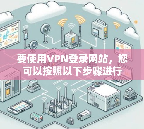 要使用VPN登录网站，您可以按照以下步骤进行