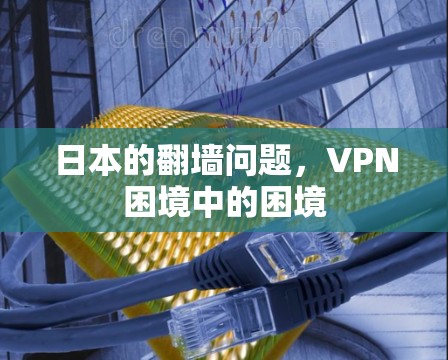 日本的翻墙问题，VPN困境中的困境