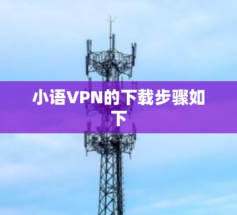 小语VPN的下载步骤如下