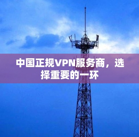 中国正规VPN服务商，选择重要的一环