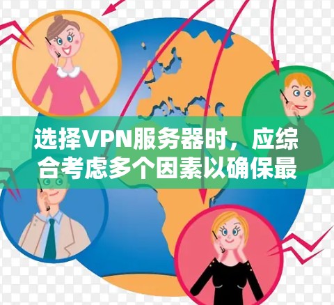 选择VPN服务器时，应综合考虑多个因素以确保最佳体验。以下是一些关键因素和建议
