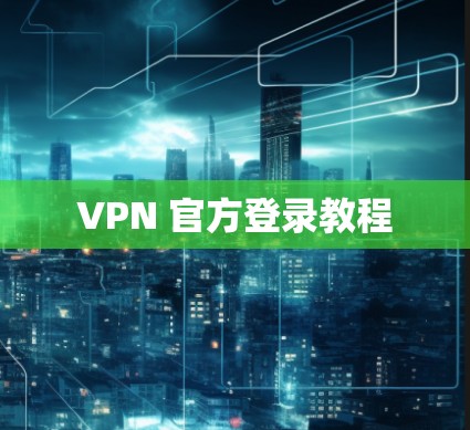 VPN 官方登录教程