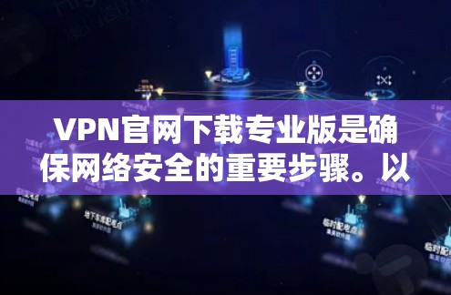 VPN官网下载专业版是确保网络安全的重要步骤。以下是一些常用的VPN专业版软件推荐，供您参考