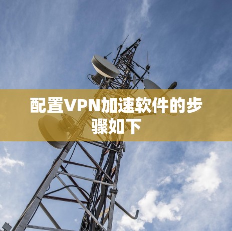 配置VPN加速软件的步骤如下