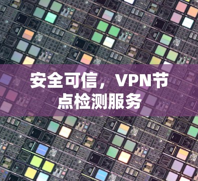 安全可信，VPN节点检测服务